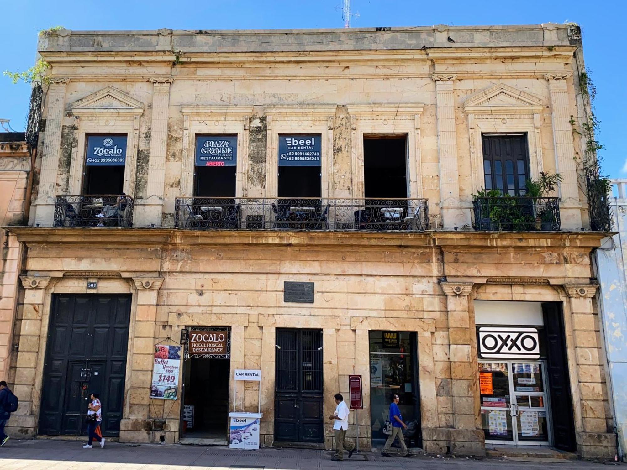 Hostal Zocalo Hotel Mérida Exterior foto